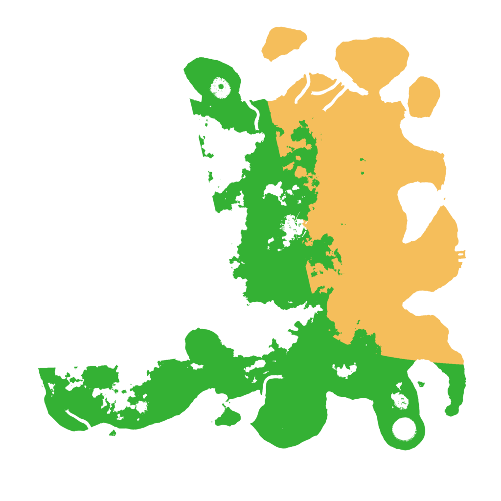 Biome Rust Map: Procedural Map, Size: 3800, Seed: 20650