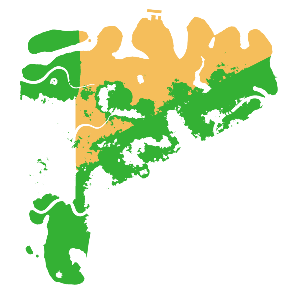 Biome Rust Map: Procedural Map, Size: 4250, Seed: 13656796