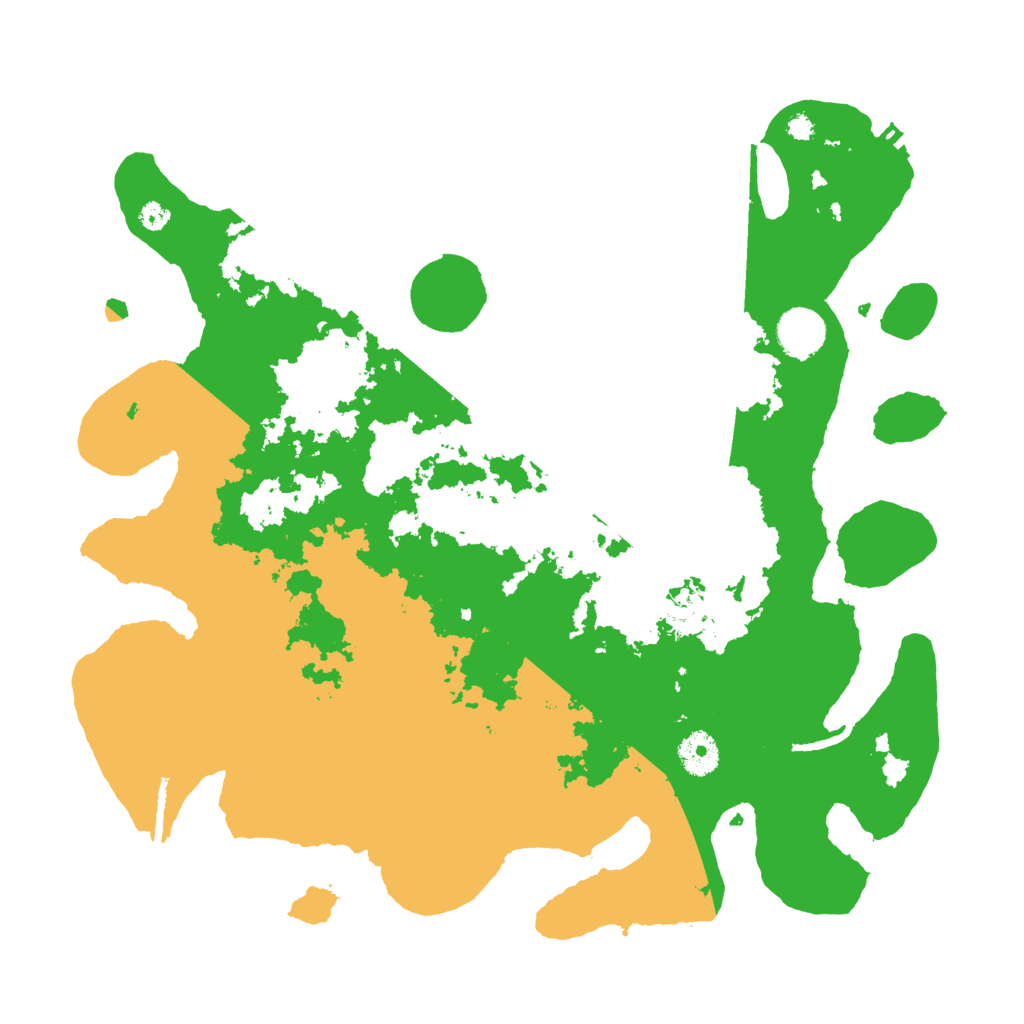 Biome Rust Map: Procedural Map, Size: 3700, Seed: 556542409