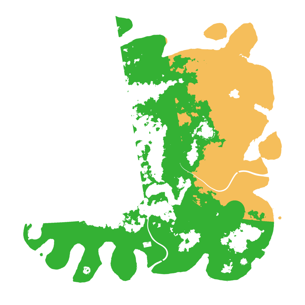 Biome Rust Map: Procedural Map, Size: 4000, Seed: 672511298