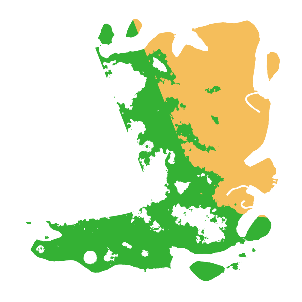Biome Rust Map: Procedural Map, Size: 4000, Seed: 566355912