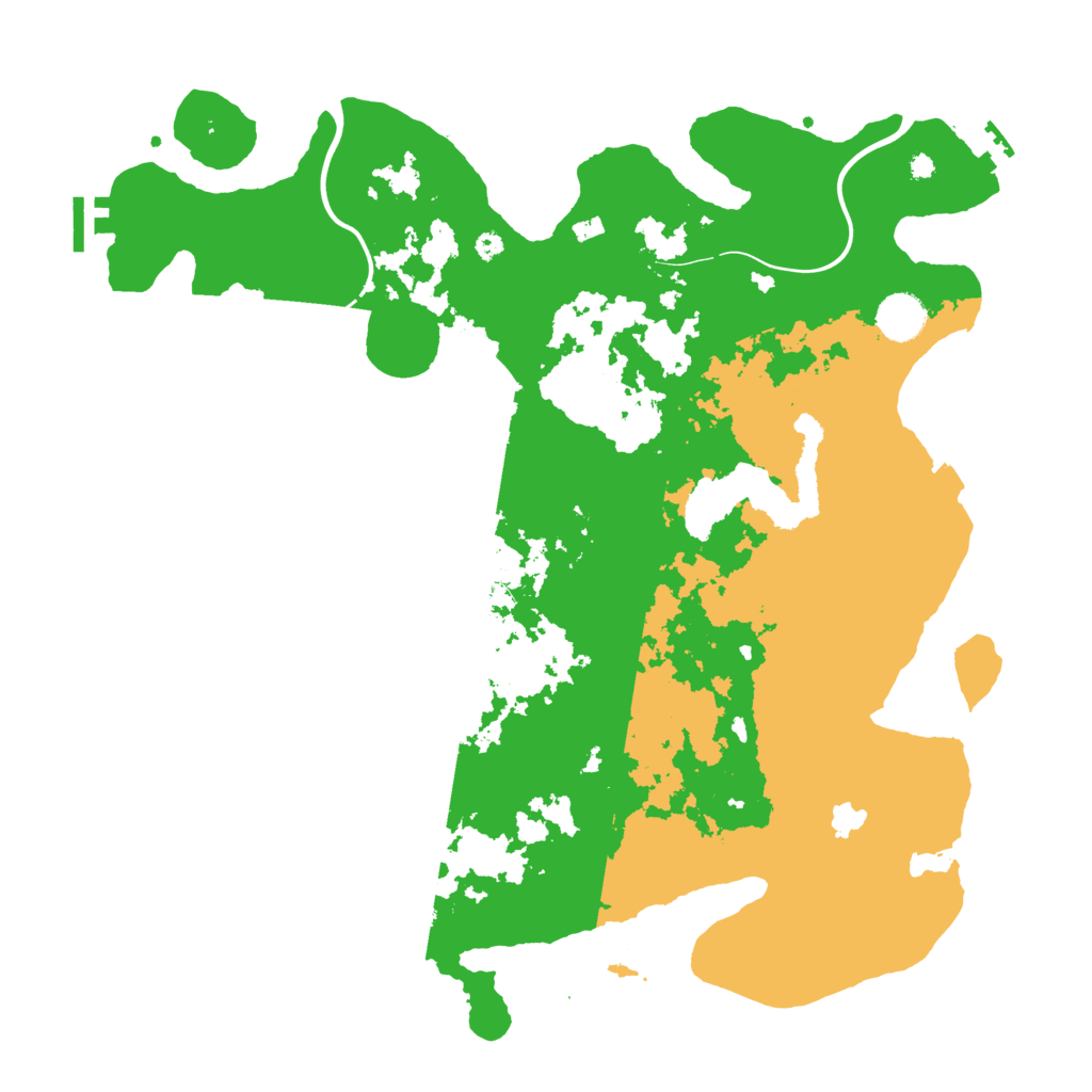 Biome Rust Map: Procedural Map, Size: 4000, Seed: 213754700