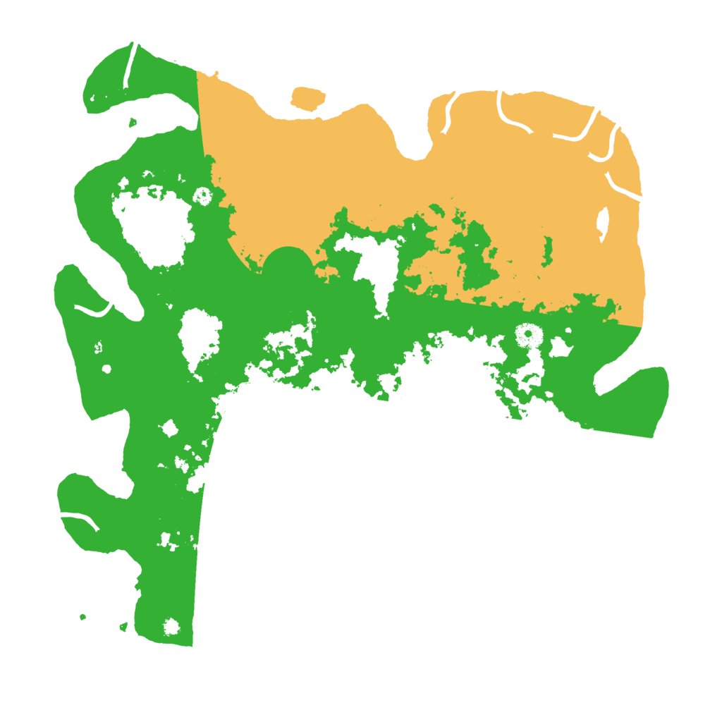Biome Rust Map: Procedural Map, Size: 4000, Seed: 254869
