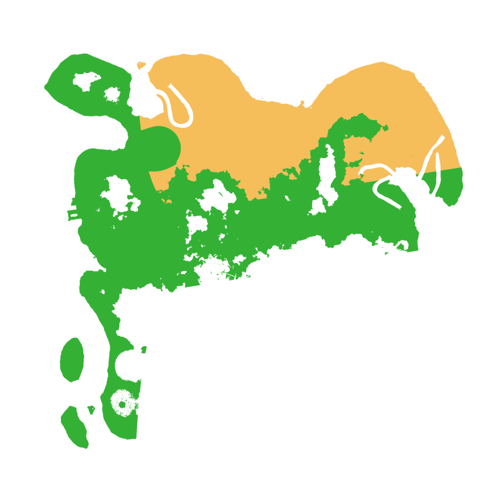 Biome Rust Map: Procedural Map, Size: 3000, Seed: 256324