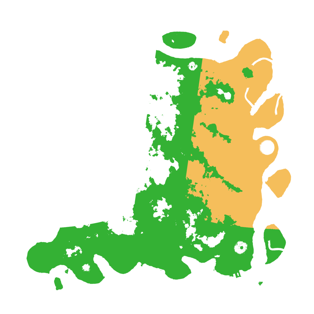 Biome Rust Map: Procedural Map, Size: 3800, Seed: 1210974524