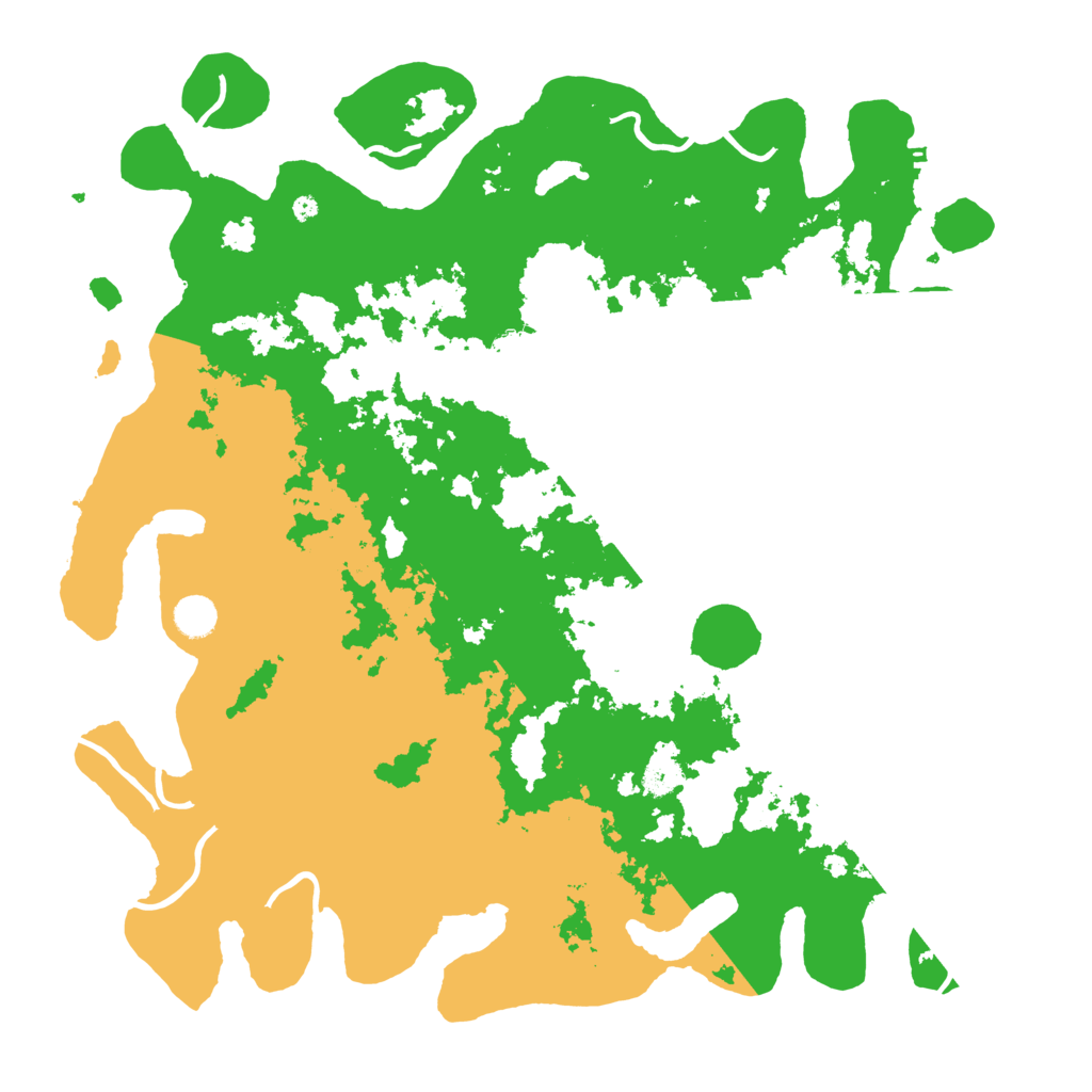 Biome Rust Map: Procedural Map, Size: 4500, Seed: 1431474578