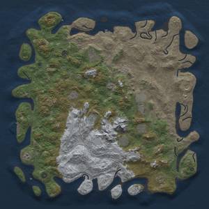 Thumbnail Rust Map: Procedural Map, Size: 5000, Seed: 803042473, 20 Monuments