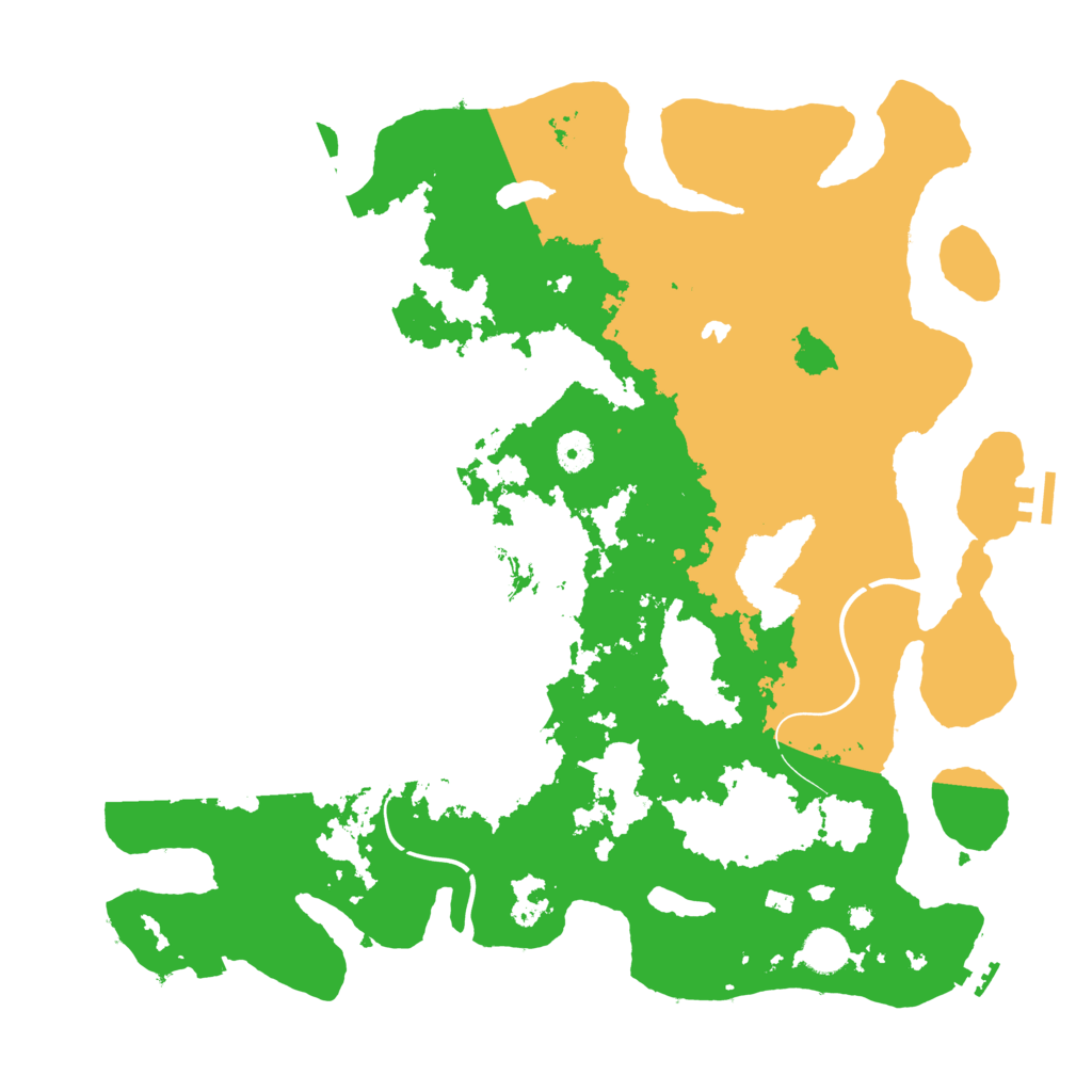 Biome Rust Map: Procedural Map, Size: 4250, Seed: 47517