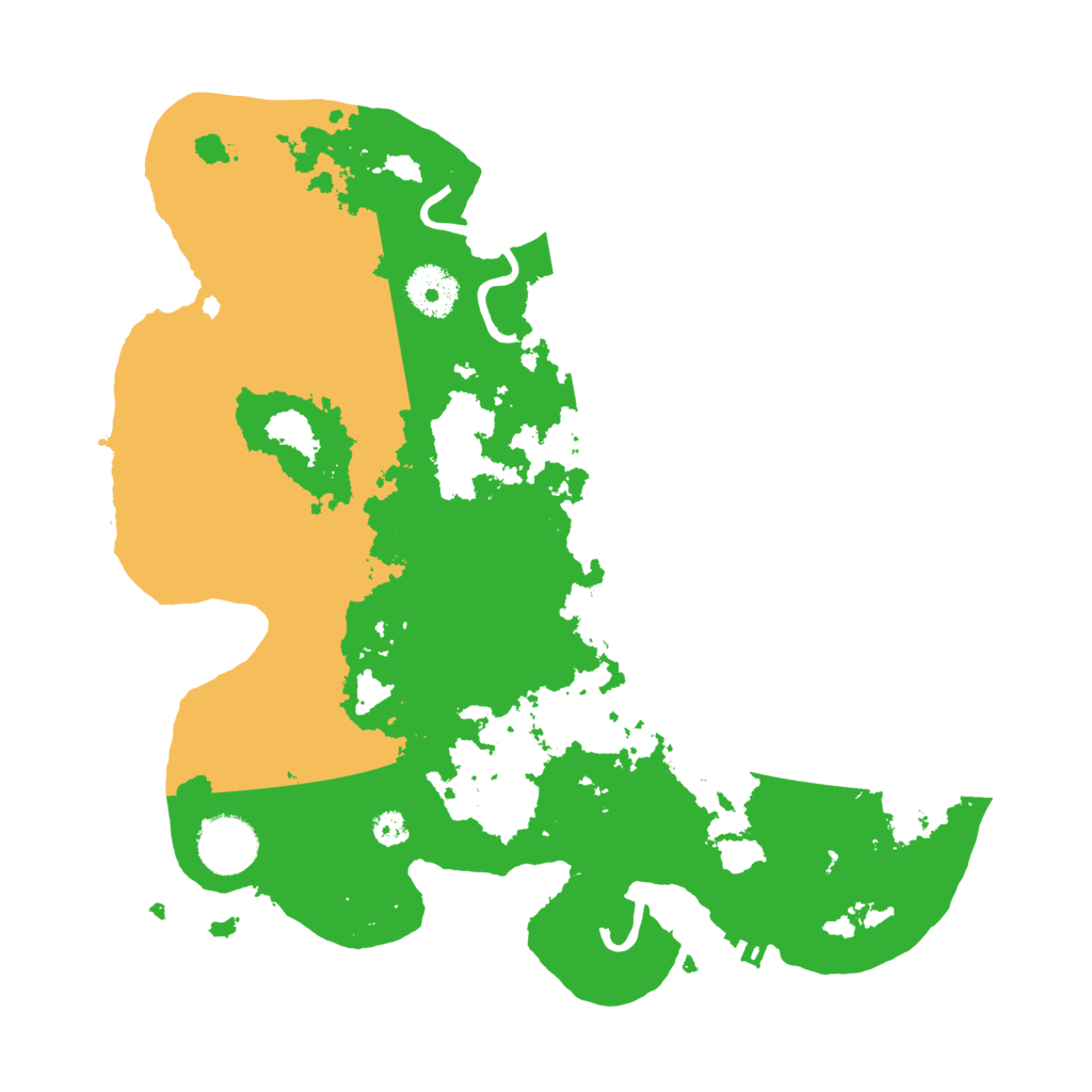 Biome Rust Map: Procedural Map, Size: 3250, Seed: 7586