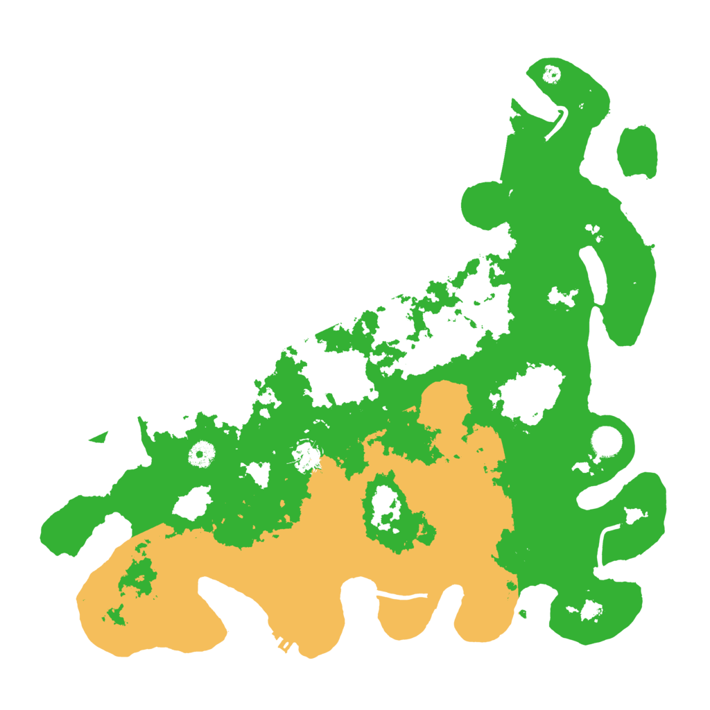 Biome Rust Map: Procedural Map, Size: 4050, Seed: 1175134670