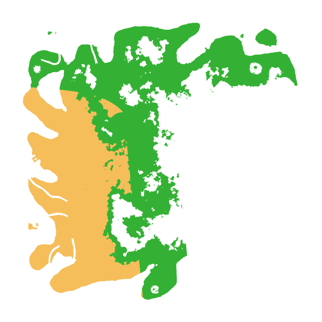 Biome Rust Map: Procedural Map, Size: 4000, Seed: 2077930514