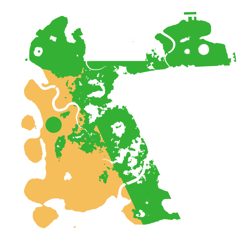 Biome Rust Map: Procedural Map, Size: 4000, Seed: 657923