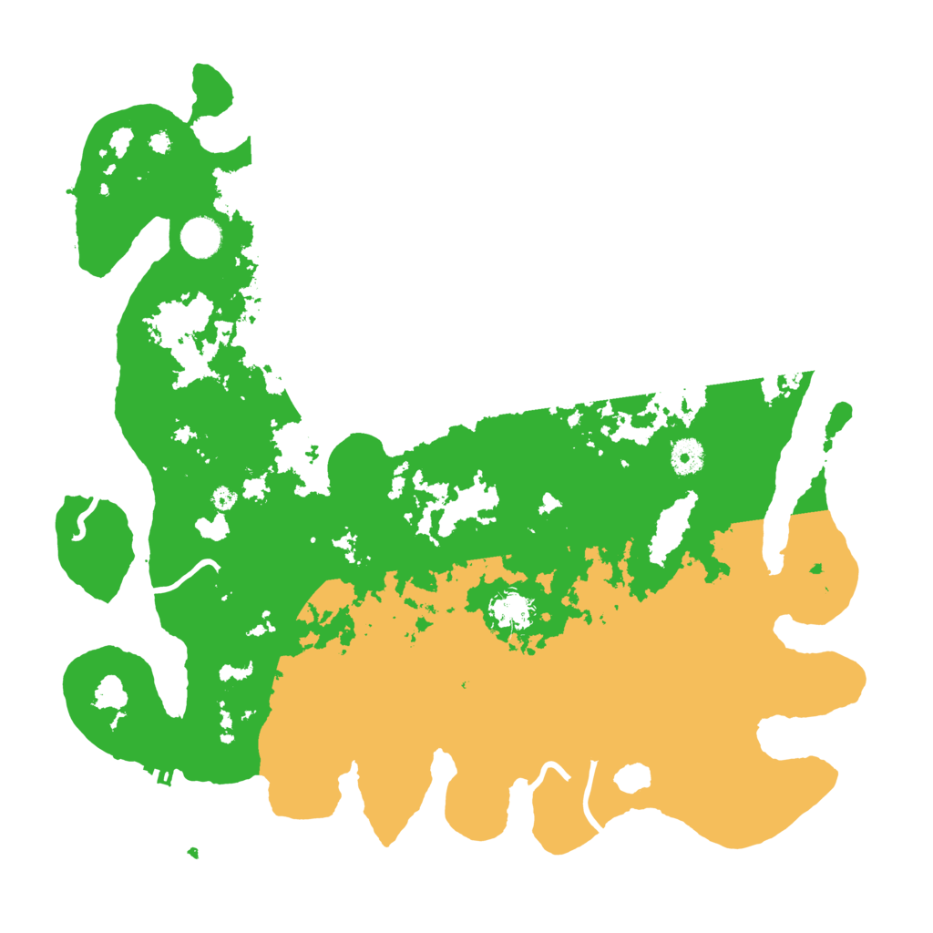Biome Rust Map: Procedural Map, Size: 4000, Seed: 61121