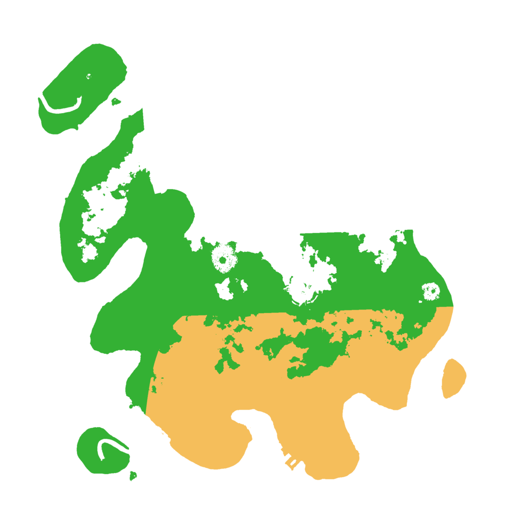 Biome Rust Map: Procedural Map, Size: 3000, Seed: 28647