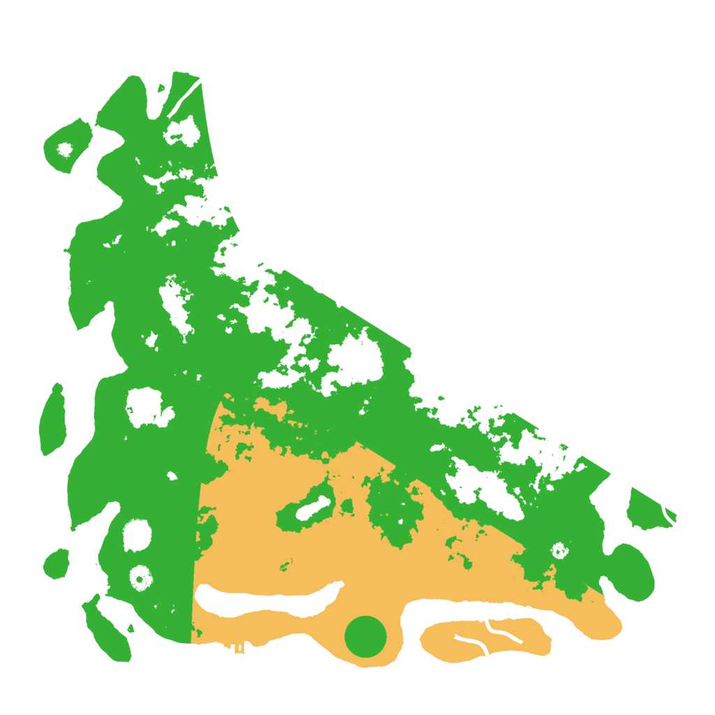 Biome Rust Map: Procedural Map, Size: 4500, Seed: 1135361219