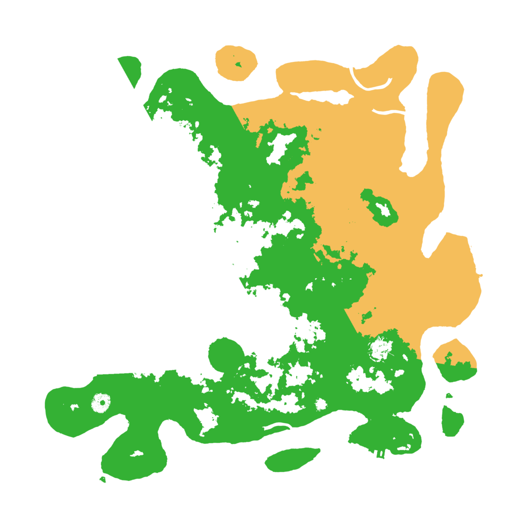 Biome Rust Map: Procedural Map, Size: 4000, Seed: 1408
