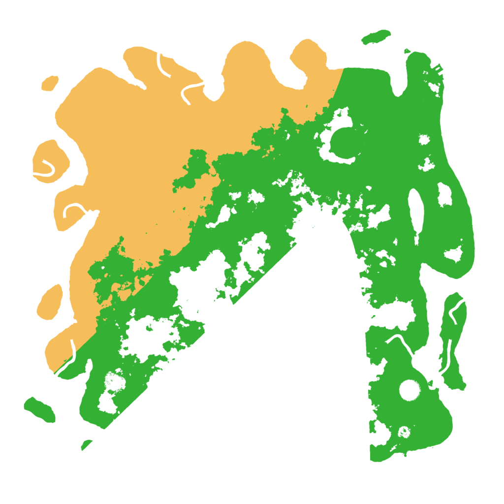 Biome Rust Map: Procedural Map, Size: 4250, Seed: 497459464