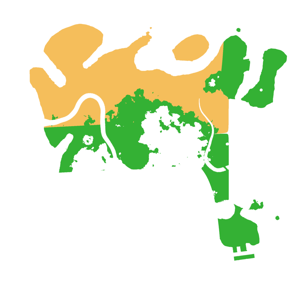 Biome Rust Map: Procedural Map, Size: 3000, Seed: 1079213911