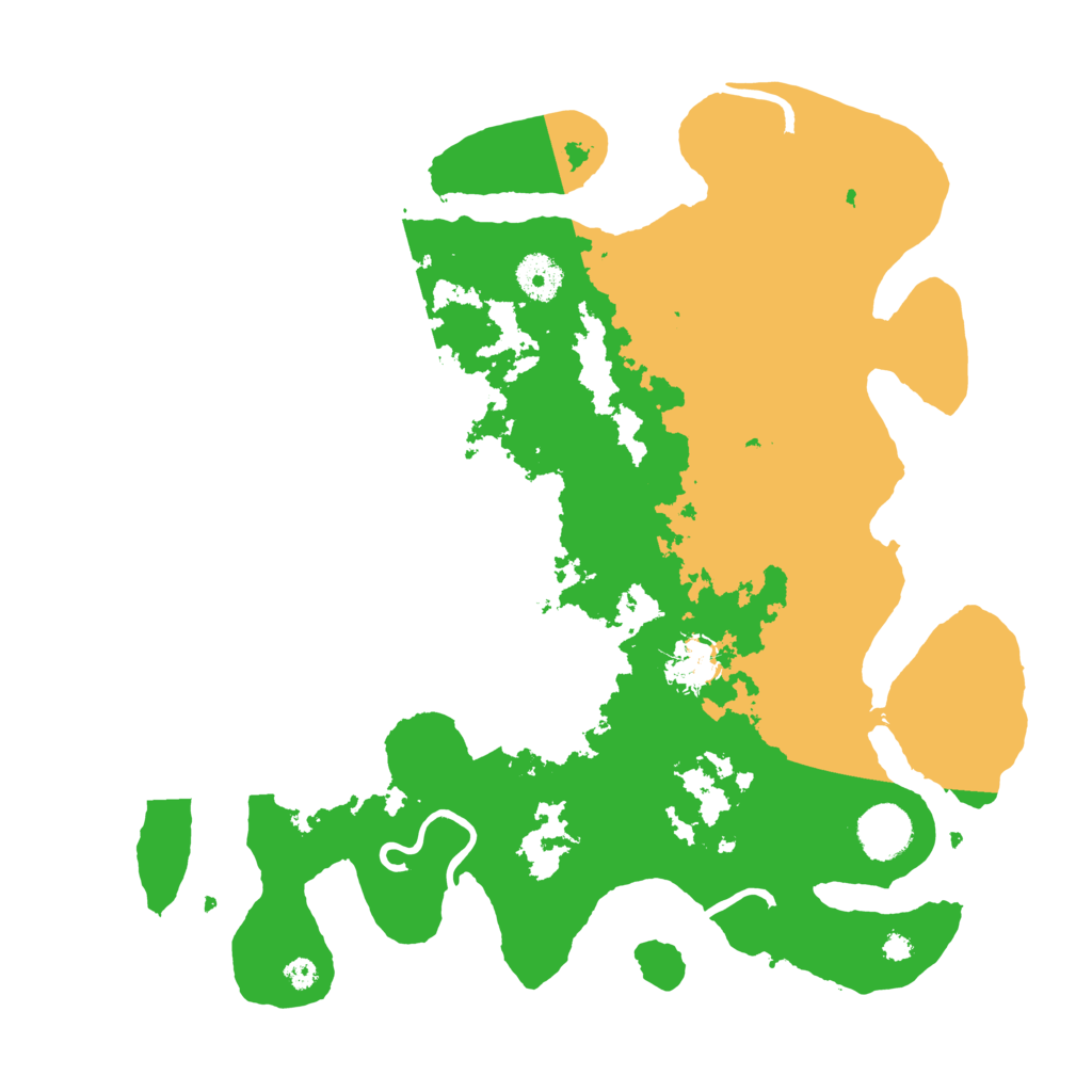 Biome Rust Map: Procedural Map, Size: 3600, Seed: 26087838