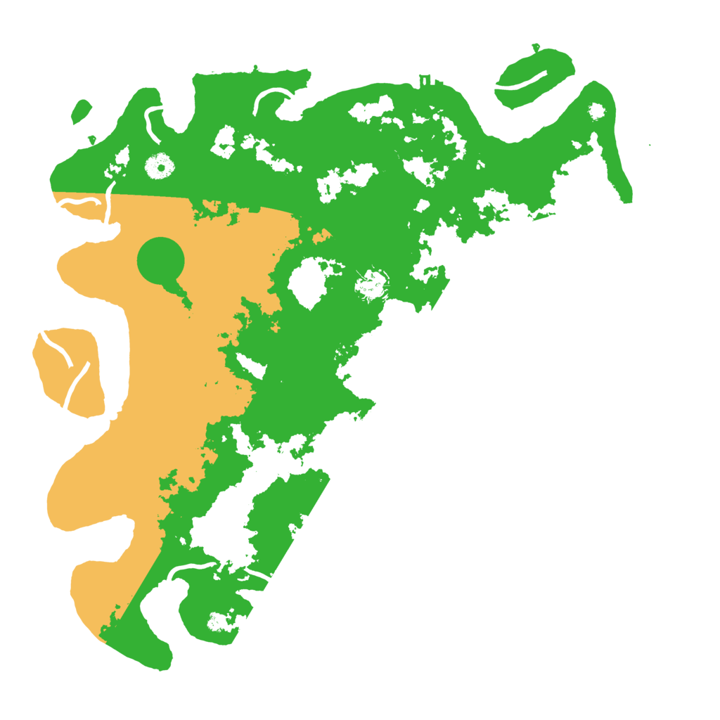 Biome Rust Map: Procedural Map, Size: 4000, Seed: 4682