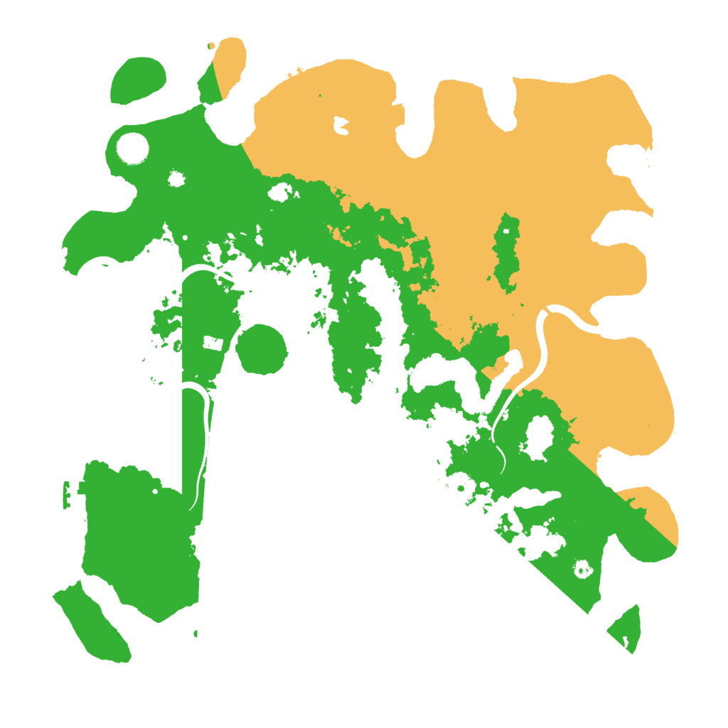 Biome Rust Map: Procedural Map, Size: 4000, Seed: 809182
