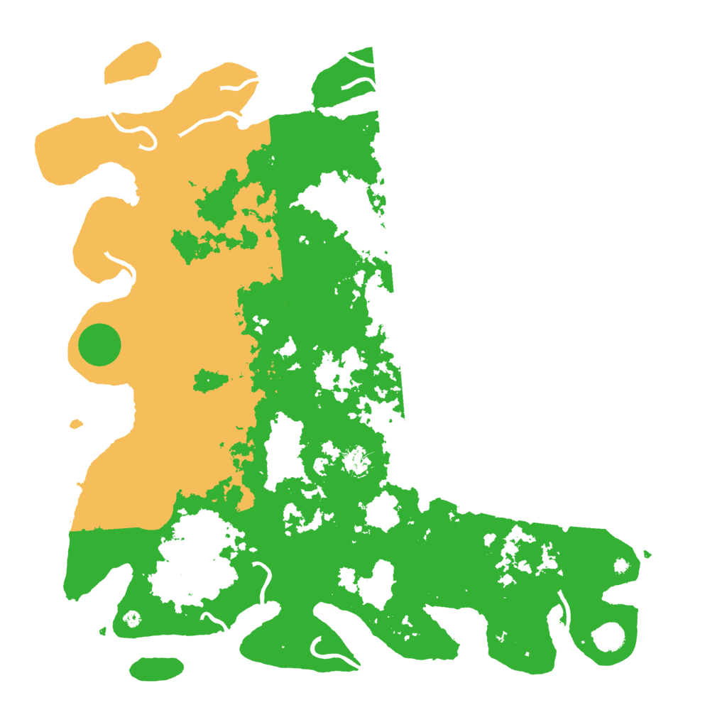 Biome Rust Map: Procedural Map, Size: 4500, Seed: 6603104