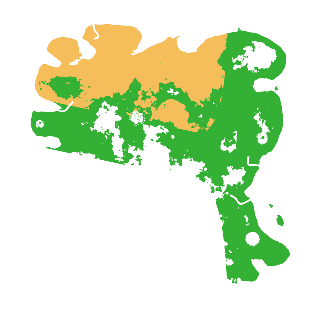 Biome Rust Map: Procedural Map, Size: 4000, Seed: 584641520