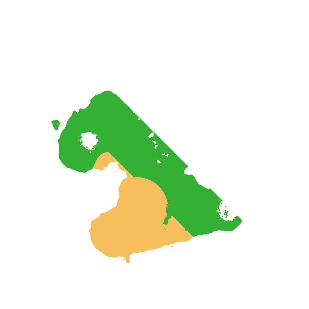 Biome Rust Map: Procedural Map, Size: 1600, Seed: 27875348