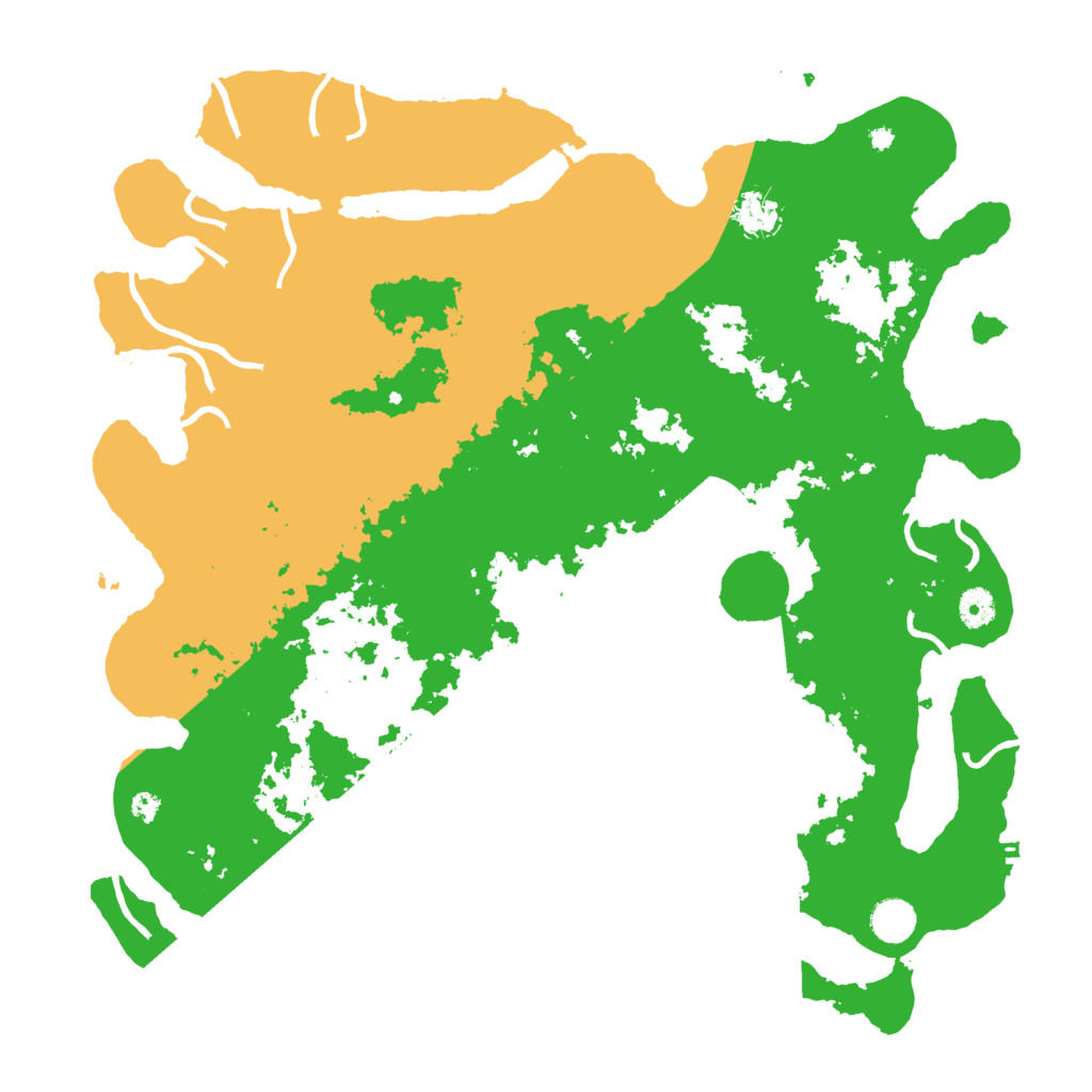 Biome Rust Map: Procedural Map, Size: 4300, Seed: 2041168391