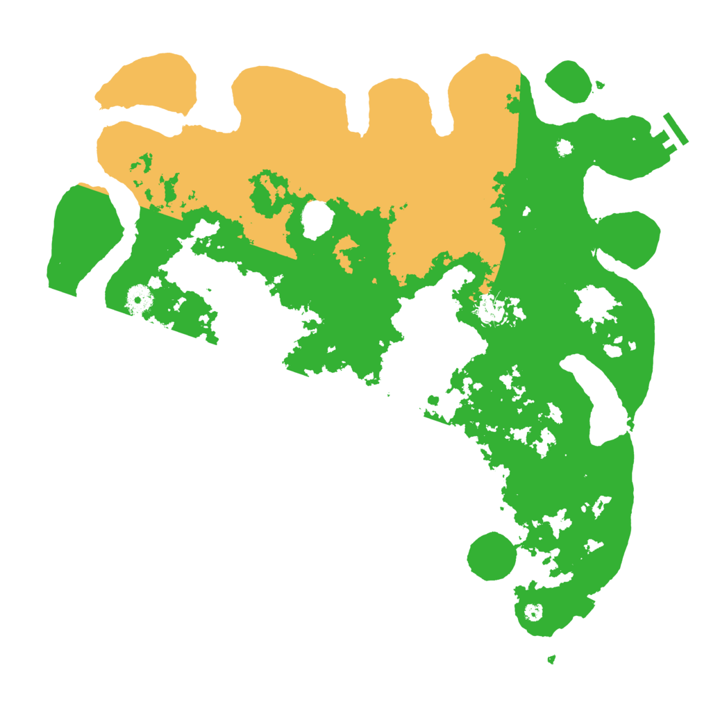 Biome Rust Map: Procedural Map, Size: 4000, Seed: 1342249961