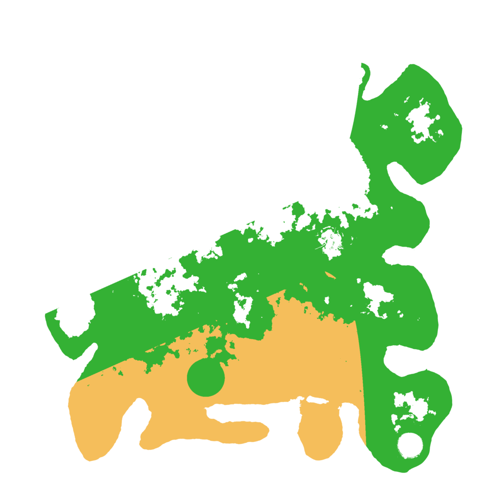 Biome Rust Map: Barren, Size: 3500, Seed: 622782528