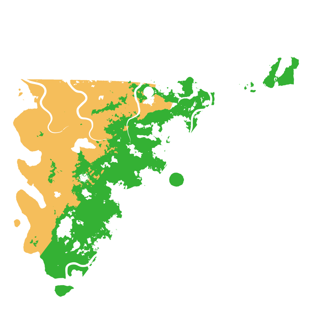 Biome Rust Map: Procedural Map, Size: 6000, Seed: 641000