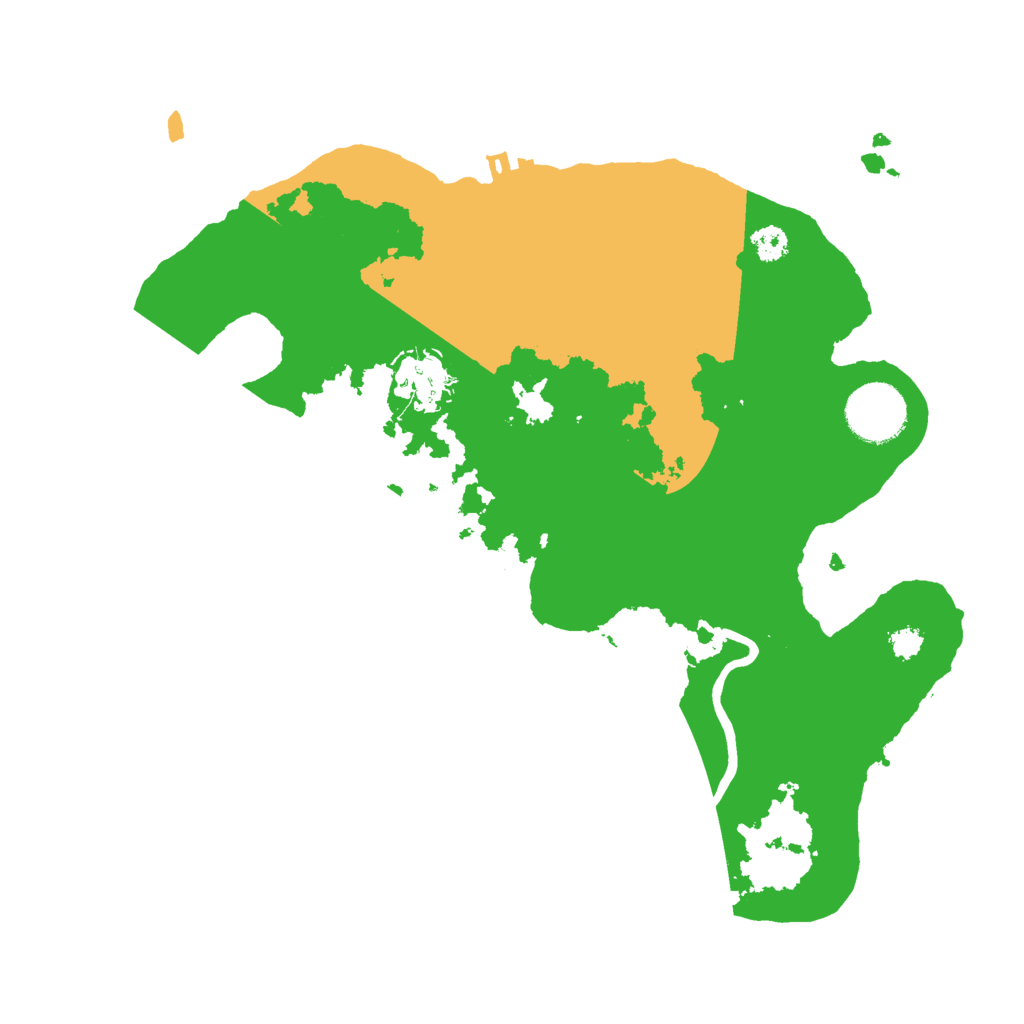 Biome Rust Map: Procedural Map, Size: 3000, Seed: 1889286529