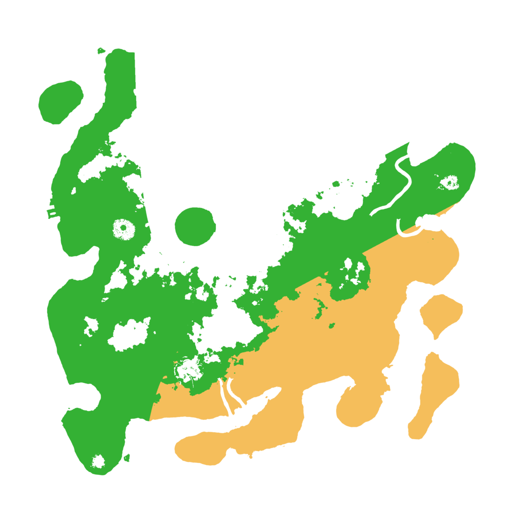 Biome Rust Map: Procedural Map, Size: 3500, Seed: 1169373700