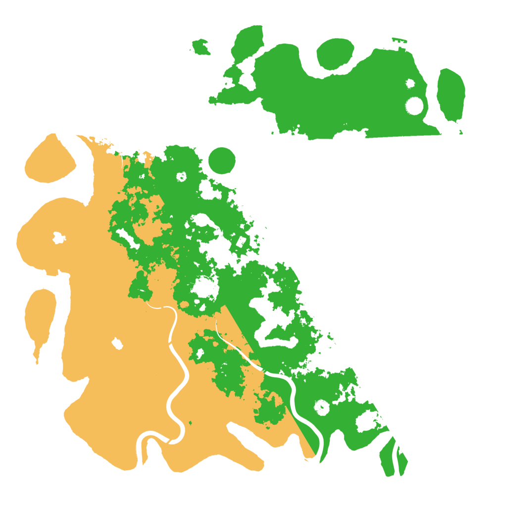 Biome Rust Map: Procedural Map, Size: 5000, Seed: 35134013