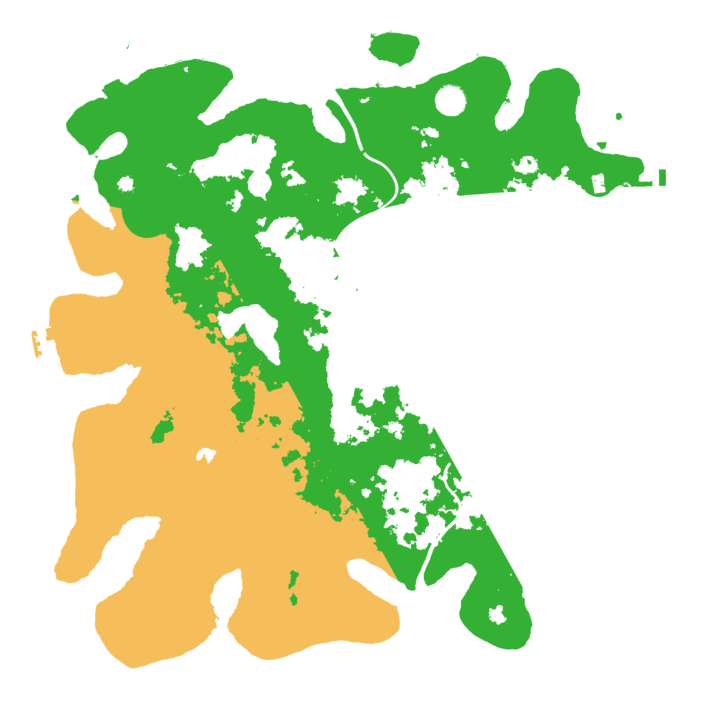 Biome Rust Map: Procedural Map, Size: 4000, Seed: 100000