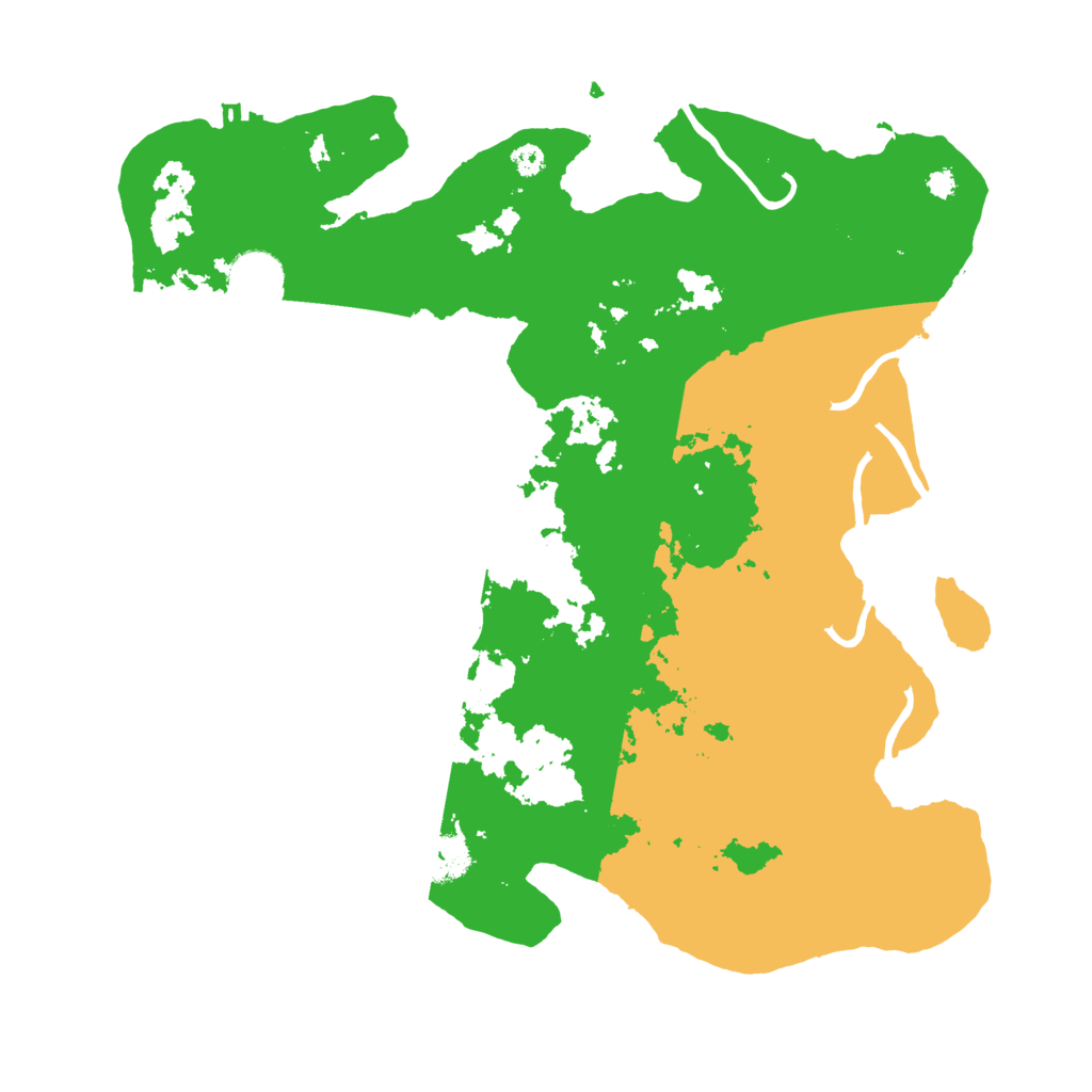 Biome Rust Map: Procedural Map, Size: 3500, Seed: 1432930344