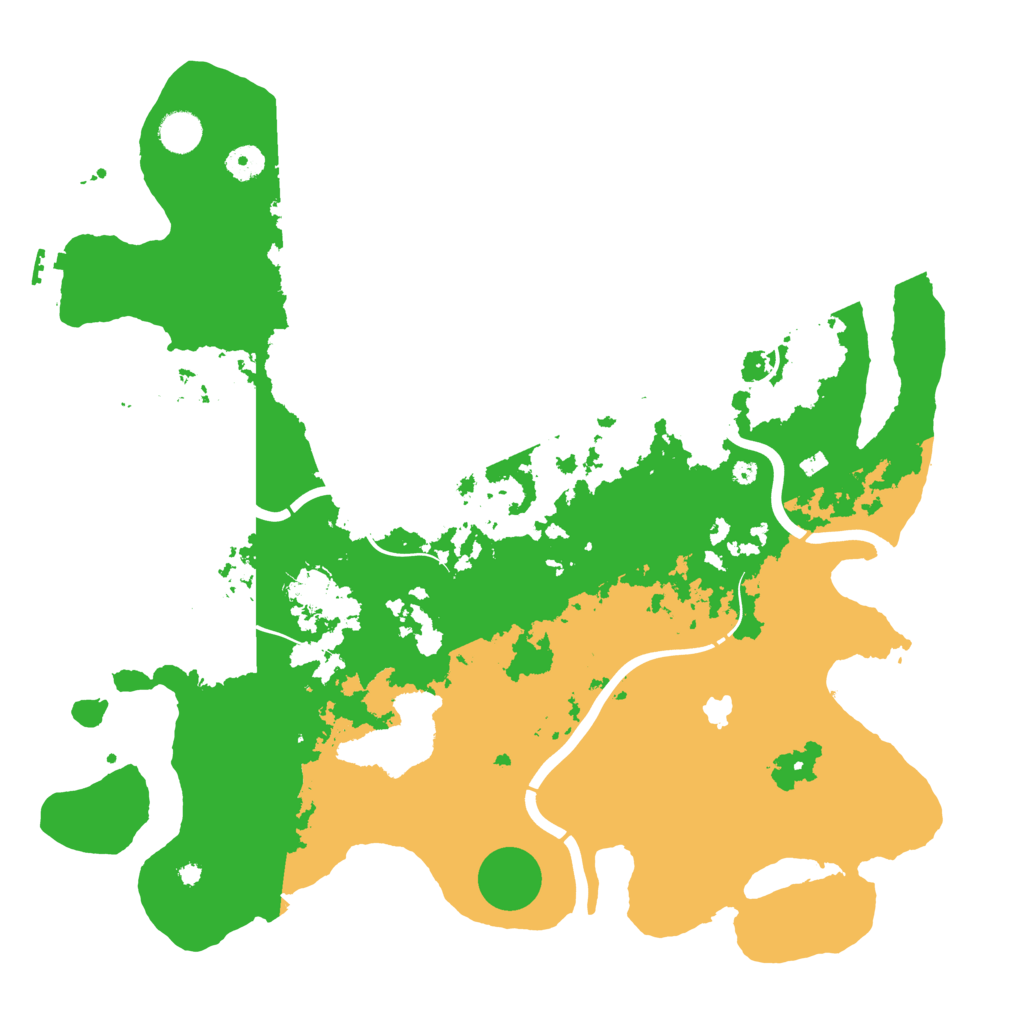 Biome Rust Map: Procedural Map, Size: 4250, Seed: 821643