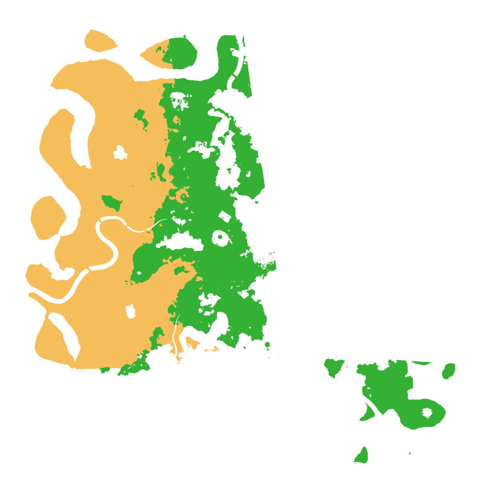 Biome Rust Map: Procedural Map, Size: 4500, Seed: 1266181341