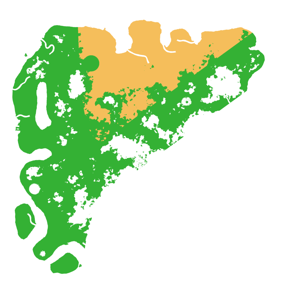 Biome Rust Map: Procedural Map, Size: 4800, Seed: 2083105613