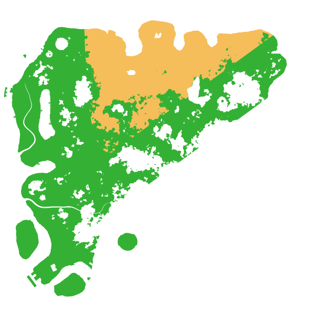 Biome Rust Map: Procedural Map, Size: 4800, Seed: 2083105613