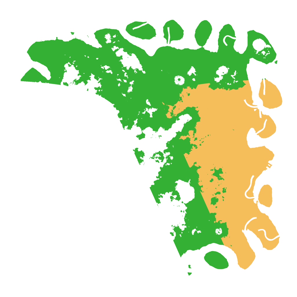 Biome Rust Map: Procedural Map, Size: 4500, Seed: 528775146