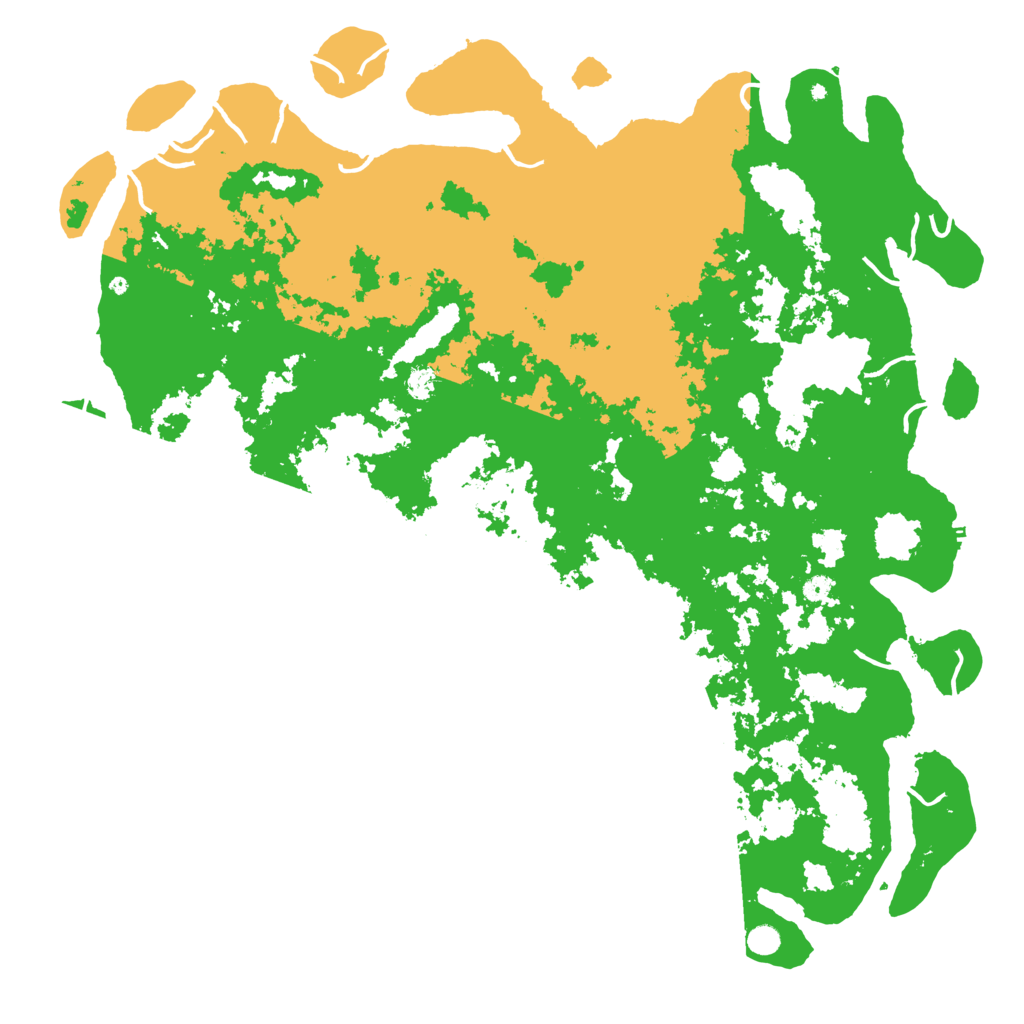 Biome Rust Map: Procedural Map, Size: 6000, Seed: 1497342975