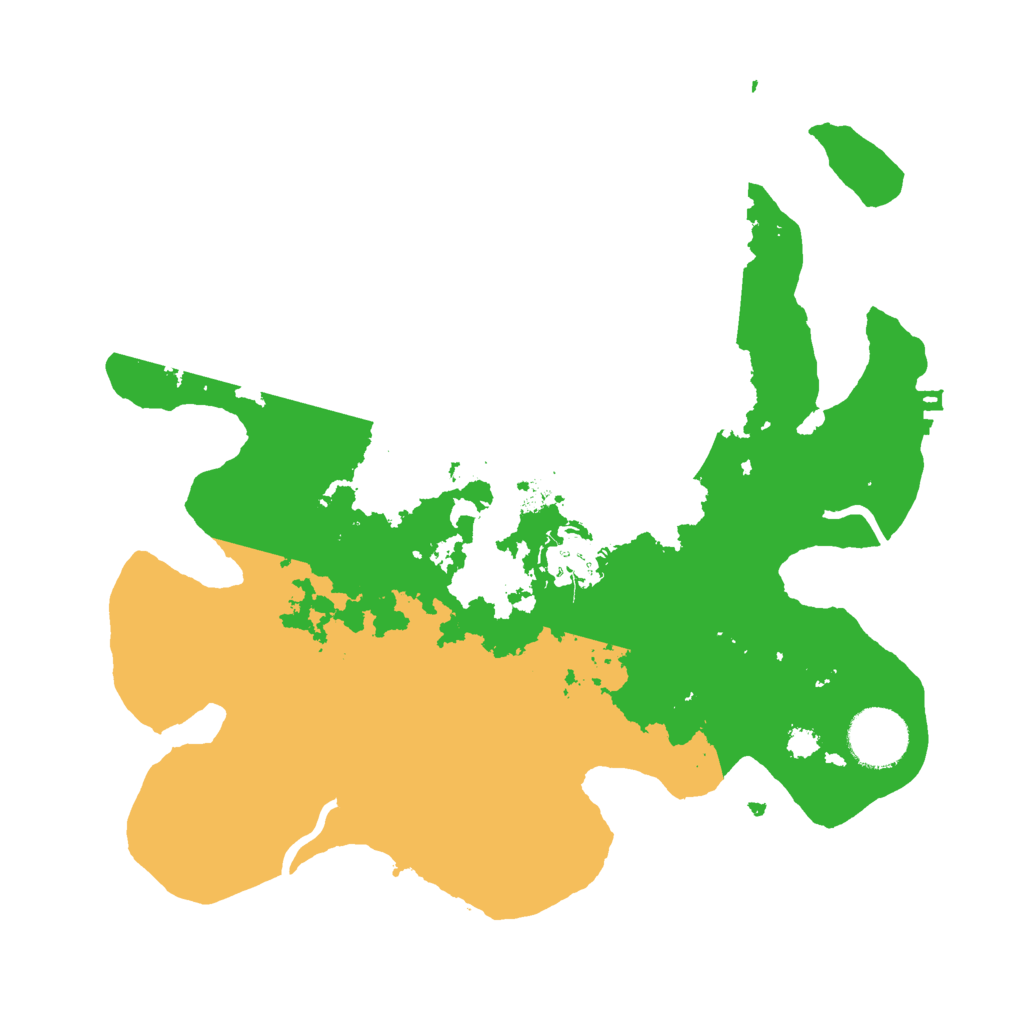 Biome Rust Map: Procedural Map, Size: 3000, Seed: 2043217084