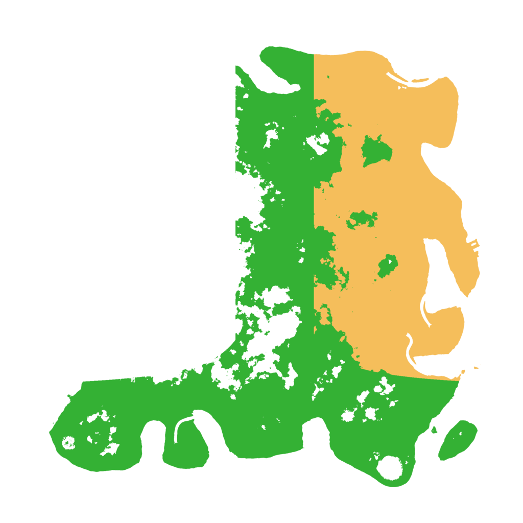 Biome Rust Map: Procedural Map, Size: 4000, Seed: 1193580610