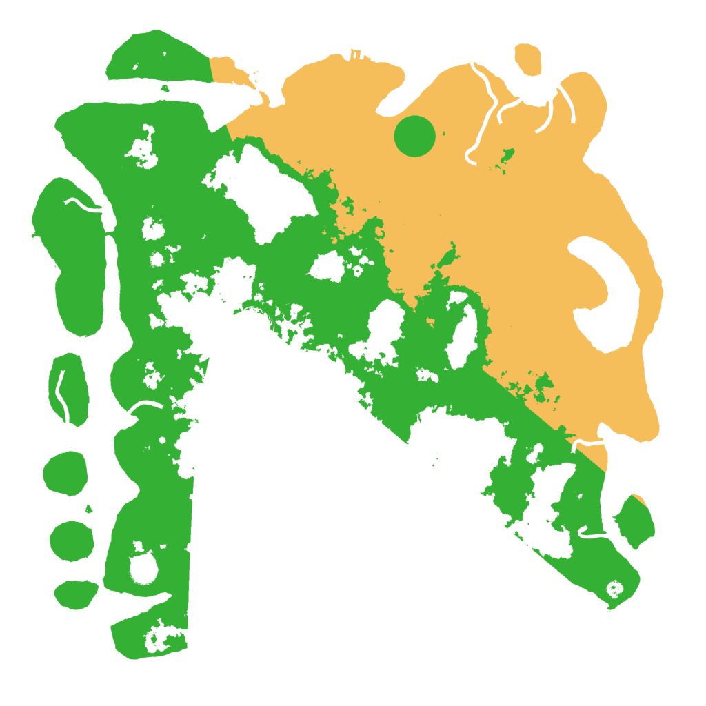 Biome Rust Map: Procedural Map, Size: 4500, Seed: 1132022