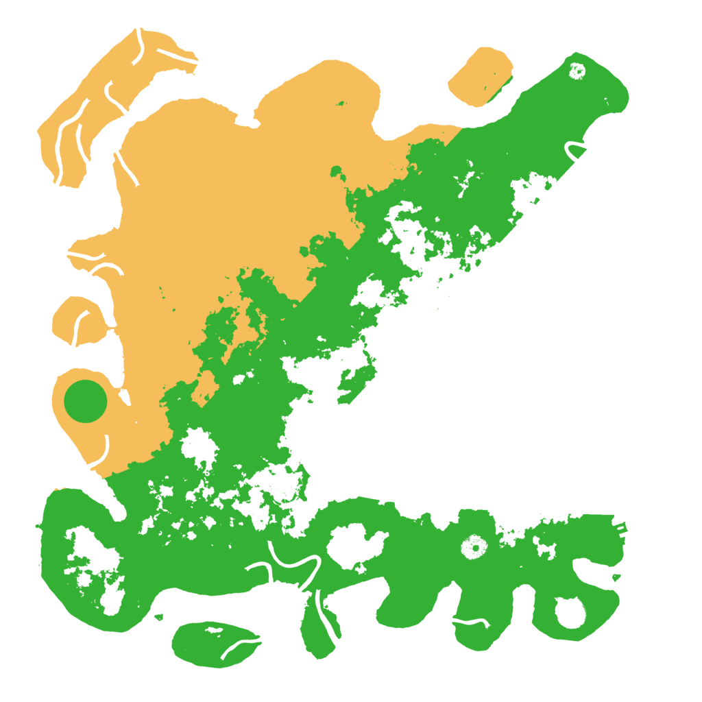 Biome Rust Map: Procedural Map, Size: 4300, Seed: 34