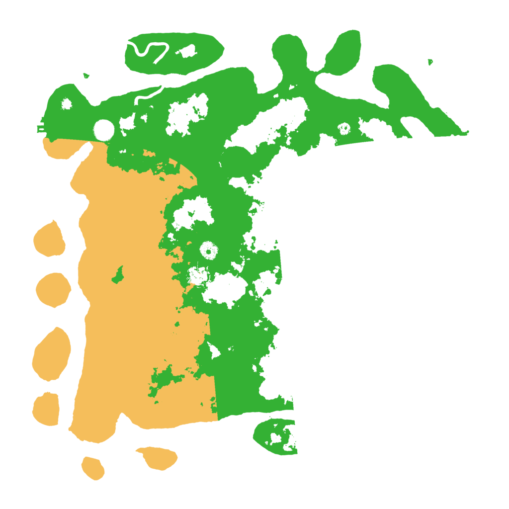 Biome Rust Map: Procedural Map, Size: 4300, Seed: 8353315