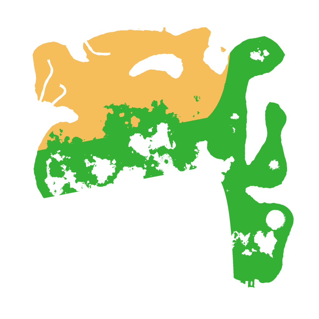 Biome Rust Map: Procedural Map, Size: 3000, Seed: 689197103