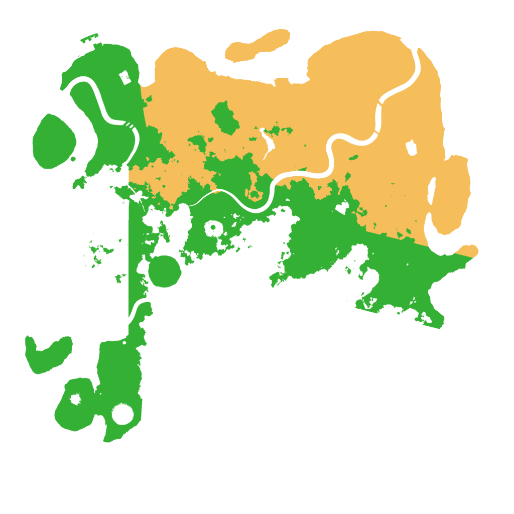 Biome Rust Map: Procedural Map, Size: 4250, Seed: 310908628